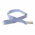 thumbnail image 2 of Yokua Children Kids Solid Color Unisex Canvas Belts Boys Girls Elastic Belt Adjustable, 2 of 20