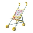 thumbnail image 2 of BELOVING Poussette pour Poupée (Poupée Non Incluse) Poussette Pliable pour Poupée Jouet pour Filles Jaune, 2 of 10