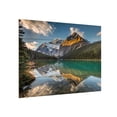 thumbnail image 2 of Pierre Leclerc 'Edith Cavell Mountain' Wood Slat Art 12x16, 2 of 5