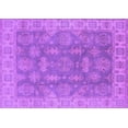thumbnail image 1 of Ahgly Company Indoor Rectangle Oriental Purple Traditional Area Rugs, 6' x 9', 1 of 4