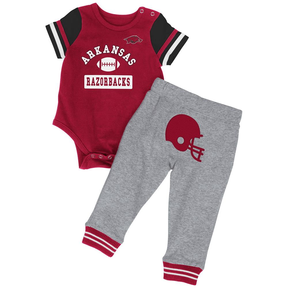 Infant NCAA Arkansas Razorbacks Onesie and Pants Set (Team Color) by Colosseum