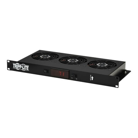 UPC: 0037332240644 | Tripp Lite 1U Blanking Panel with Temperature Sensor and High-Performance Fans