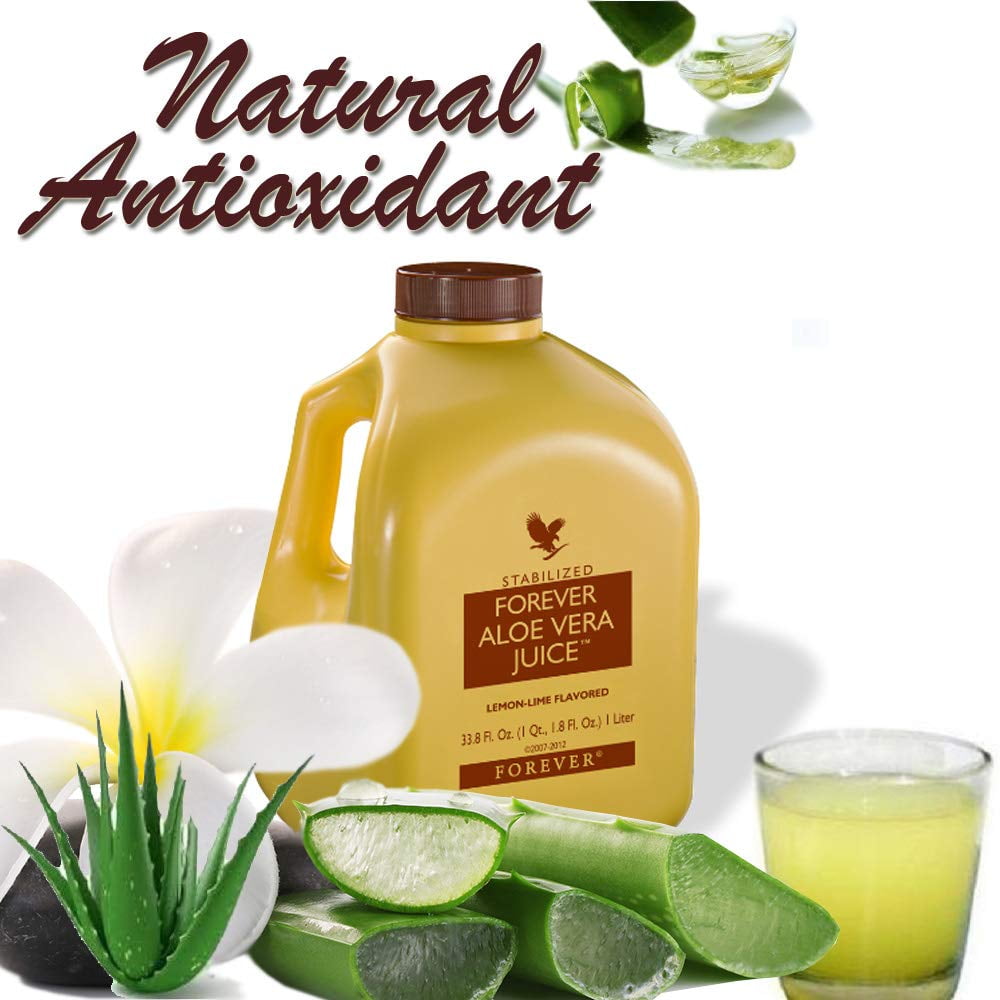 besværlige Alfabet vulkansk Forever Living Aloe Vera Juice 33.8 Oz Lemon-Lime Flavored. Stabilized Aloe  Vera Gel 99.7% Pure Inner Leaf - Walmart.com