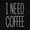 I Need Coffee (Black), variant on HDE Women's Cotton Nightgowns Short Sleeve Sleep Dress Need Coffee 2X-3X