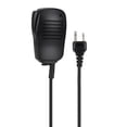 thumbnail image 1 of Two Way Radio Mic Speaker, 360 Rotatable Clip Clear Sound Black Mic Speaker Firm Housing Accurate Communication  for Driving, 1 of 7