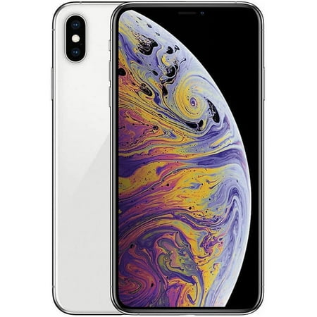 Pre-Owned Apple iPhone XS MAX 64GB AT&T Locked Silver (NO FACE ID) (Refurbished: Good)