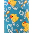 thumbnail image 3 of Lilly Craft Ducks Print on Turquoise Fleece Fabric 58”/60” Sold by the Yard, 3 of 4