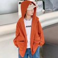 thumbnail image 2 of Abrigo de color sólido para niños, estilo casual de moda de primavera, abrigo de otoño para niños medianos y grandes, 2 of 6