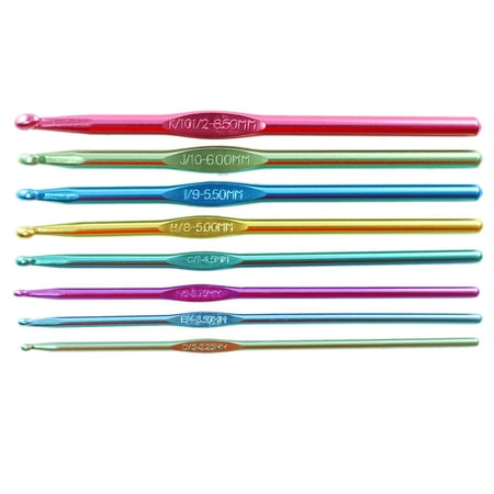 UPC: 0886946952203 | Anodized Aluminum Crochet Hook Set by Loops & Threads® D-K
