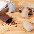 thumbnail image 4 of Burlap Gift Bags 32pcs Imitation Burlap Packing Pouches Drawstring Bags Wedding Favors Bag Advent Calendar Bags for Jewelry Wedding Party Shower Birthday Christmas 5.3x3.7 Inch, 4 of 7