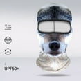 thumbnail image 4 of Visage de Ski Animal 3D avec Oreilles pour Festivals de Musique Raves Fête de Ski Activités Extérieures Couvre-Bottes de Ski, 4 of 4