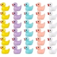 thumbnail image 1 of 50 Pieces Decoration Ducks 5 Colors Miniature Ducks Little Duck Ornament Mini Duck Figures DIY Dollhouse Decoration Colo, 1 of 4