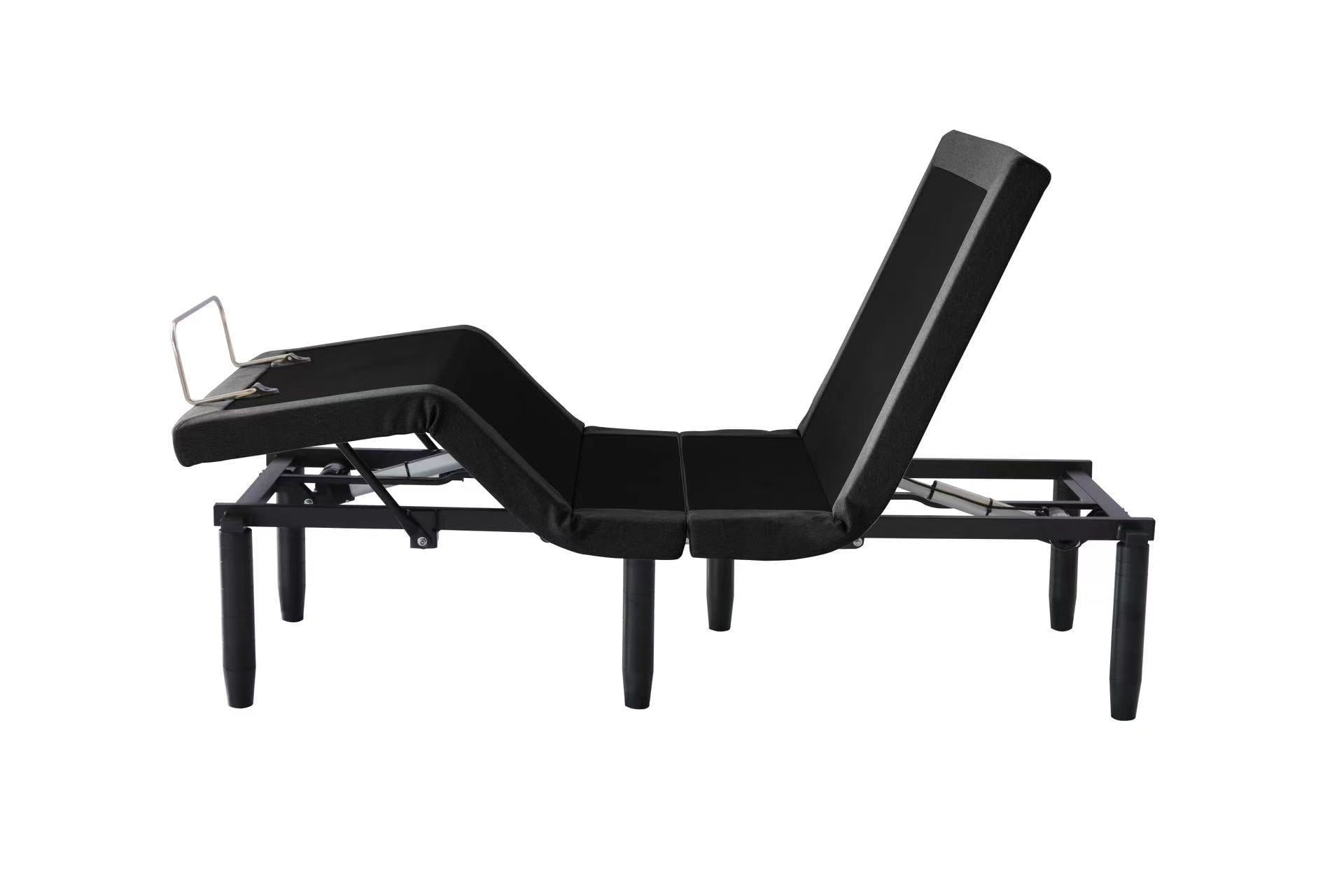 Adjustable Bed Base Electric Bed Frame with Remote Control Folding