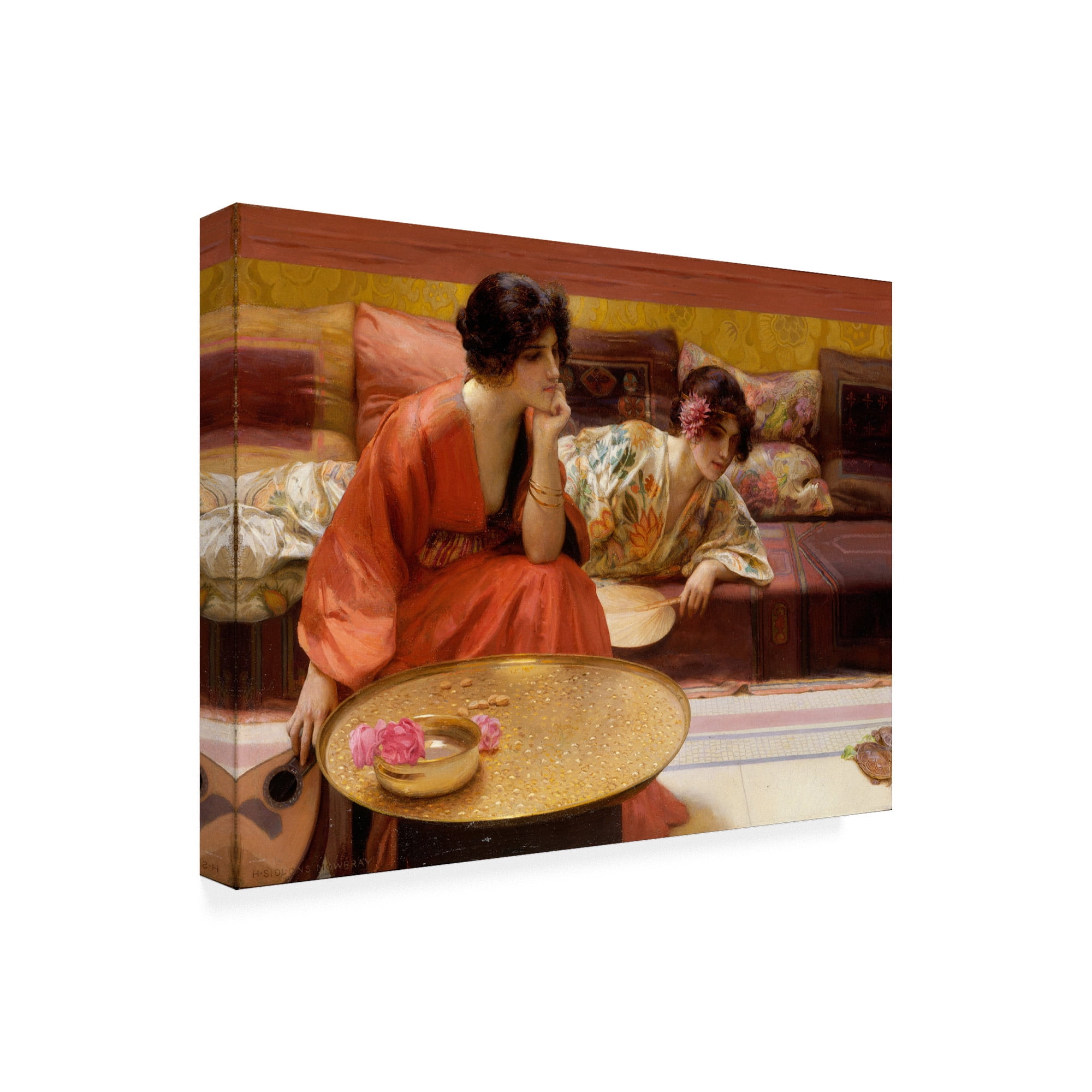 Mowbray 'Idle Hours' Canvas Art