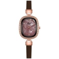 thumbnail image 1 of Reloj de nácar romano pequeño retro con diamantes ovalados a la moda para mujer Wmkox8yii gfajkfgbkjabf1200, 1 of 3
