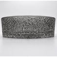 thumbnail image 4 of Stadium 16" Light Black Tempered Glass Circular Bathroom Vessel Sink, 4 of 6