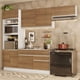 thumbnail image 2 of Cocina Integral Completa Madesa Glamy 270cm Blanco/Marrón, 2 of 8