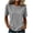 Black, variant on Admvng Women's Striped T-Shirt Crew Neck Short Sleeve Casual Solid Basic Tee Tops