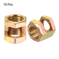 thumbnail image 3 of Unique Bargains M10 Thread 15mm Height Lamp Repair Parts Iron Hexagon Nut 10 Pack, 3 of 5