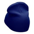 thumbnail image 2 of Scored Embroidered 8 Inch Knitted Short Beanie - Royal OSFM, 2 of 5