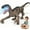 Brown, variant on Track Seven Dinosaur Toys for Kids 3-5, 5-7, 8-12, 2.4GHz Remote Control Dinosaur with Walking, Realistic Sounds, Demo Mode, Rechargeable Jurassic Toys for Birthdays, Parties, Children’s Day