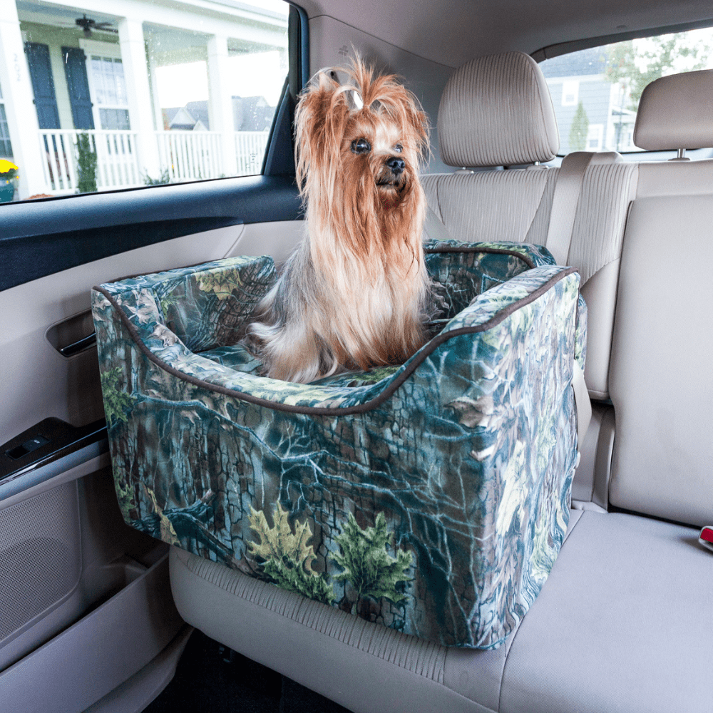 Snoozer Luxury Lookout I Dog Car Seat, Medium, Camouflage