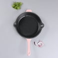 thumbnail image 2 of BergHOFF Neo 2pc Cast Iron 10" Fry Pan & 11" Grill Pan Cookware Set, Pink, 2 of 8