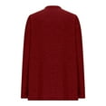 thumbnail image 6 of Women Lightweight Cardigan Long Sleeve Open Front Casual Sweater with Pockets Plus Size Trendy Fall Outwear, 6 of 7