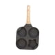 thumbnail image 2 of Sartén Macarena para Parrilla Dividida Panqueques 4 Agujeros Cocinar Huevos Negro, 2 of 8