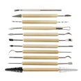 thumbnail image 1 of Modeling Tools - 11 Sculpture Tools in Different Sizes and Shapes - Ideal for Working with Clay, Fimo, Ceramics - Perfect for Beginners, Professional, 1 of 5