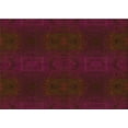 thumbnail image 1 of Ahgly Company Indoor Rectangle Patterned Saffron Red Area Rugs, 5' x 7', 1 of 6
