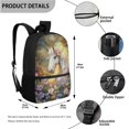 thumbnail image 4 of Binienty Floral Horse Backpack For Girls 4th Grade Kids Backpack and Lunchbox Pencil Case 3 Piece 2nd Grade Cute Bookbag with Side Pockets 17 Inch Daypacks Rucksack, 4 of 7