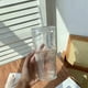 thumbnail image 4 of 2X de Vidrio de 600 Ml, de Café con Leche con Tapa y Pajita, de Agua A Rayas Transparentes, Vasos para Beber, de Té para Jugo, 4 of 5
