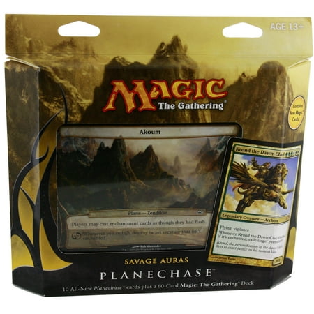 Magic the Gathering- MTG: Planechase (2012 Edition) Savage Auras - Game