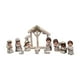 thumbnail image 1 of Juego de 12 esculturas de Jesús nacido, estatuas navideñas del nacimiento de Jesús, Santísima Virgen María, Santa blanco, 1 of 9