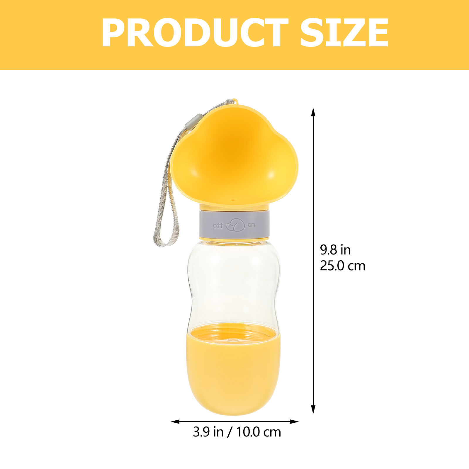 Outdoor Pet Water Holder Walking Dog Supply Outdoor Dog Water Holder Dog Water Cup