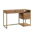 thumbnail image 3 of Sauder International Lux Home Office Desk, Sindoori Mango Finish, 3 of 11