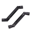 thumbnail image 1 of RC Crawler Drive Shaft, Premium Steel MN82 LC79 Compatible, Metallic Finish Upgrade with Sleeve Propeller for RC Boat, 1 of 7