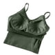 thumbnail image 4 of Camisola de manga corta para mujer con almohadilla para el pecho, sin aros de acero, ropa interior para yoga, pijamas deportivos, pijamas para mujer, 4 of 5