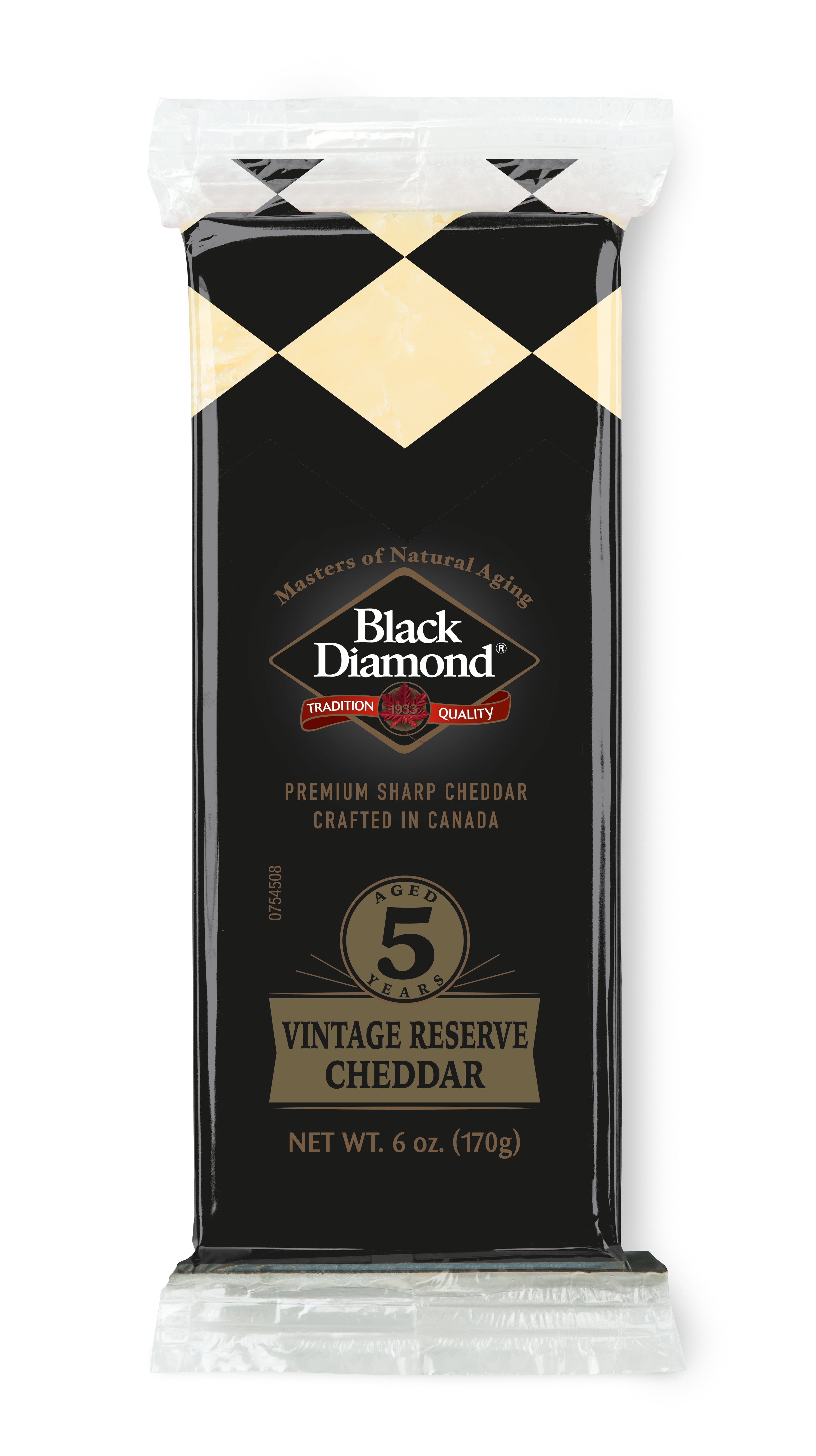 Black Diamond Block Vintage Reserve Sharp 5 Year Aged Cheddar Cheese 6 0 Oz Walmart Com