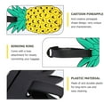 thumbnail image 7 of Raindrops Travel Luggage Bag Tag Pineapple ID Labels Tag for Baggage Suitcase (Yellow), 7 of 7