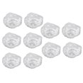 thumbnail image 1 of 100 piezas de orejeras transparentes de una sola vez Protector de oreja simple Protector de oído para el tinte permanente del cabello resaltado blanco kaili Sencillez, 1 of 5