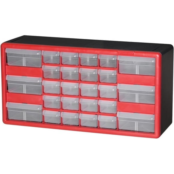 Plastic Drawer Storage Cabinet for Garage Organization Building Bricks Storage Teacher Toolbox Makeup Organizer and More