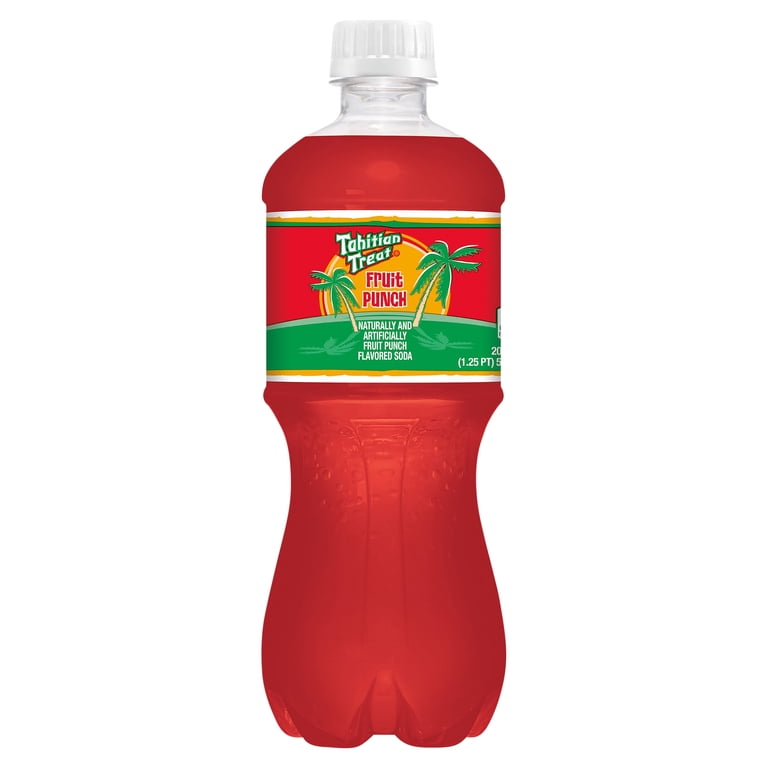 Tahitian Treat Caffeine-Free Fruit Punch Soda, 20 Fl. Oz