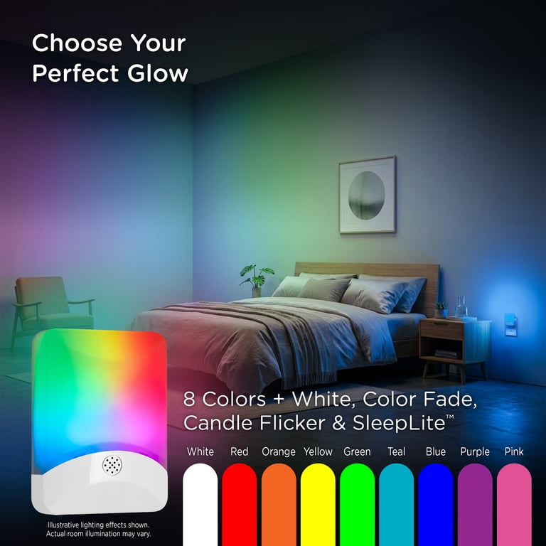 Enbrighten Voice Control Color Changing LED Night Light photo 3