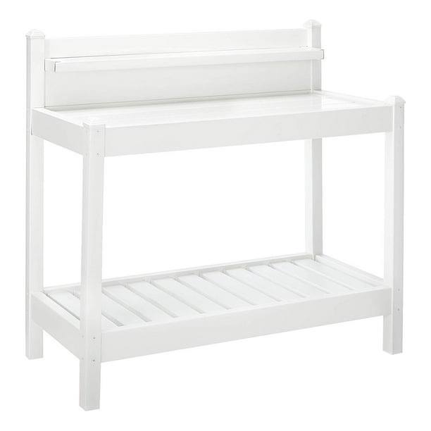 DuraTrel Greenfield White Vinyl Potting Bench