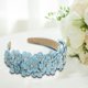 thumbnail image 5 of Diademas de moda para mujer, diademas antideslizantes imitación para el pelo, bandas para la cabeza, accesorios para el cabello para , Azul Yinane Diadema mujer, 5 of 7