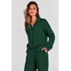 thumbnail image 3 of Sudaderas Outfit PRETTYGARDEN para mujer 2025, color verde oscuro, 3 of 8