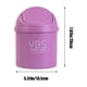 thumbnail image 3 of Mini Bote de Basura Xihbxyly para Escritorio con Tapa Doble Tip, 3 of 6