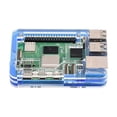 thumbnail image 5 of Transparent and Blue 5 Layers Acrylic Case for 5, Supports Installing Official Active Cooler, 5 of 5